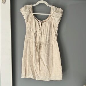 Cream Sun Dress